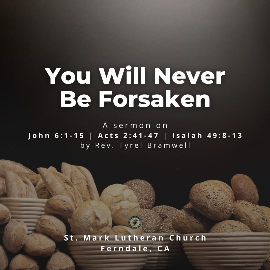 You Will Never Be Forsaken